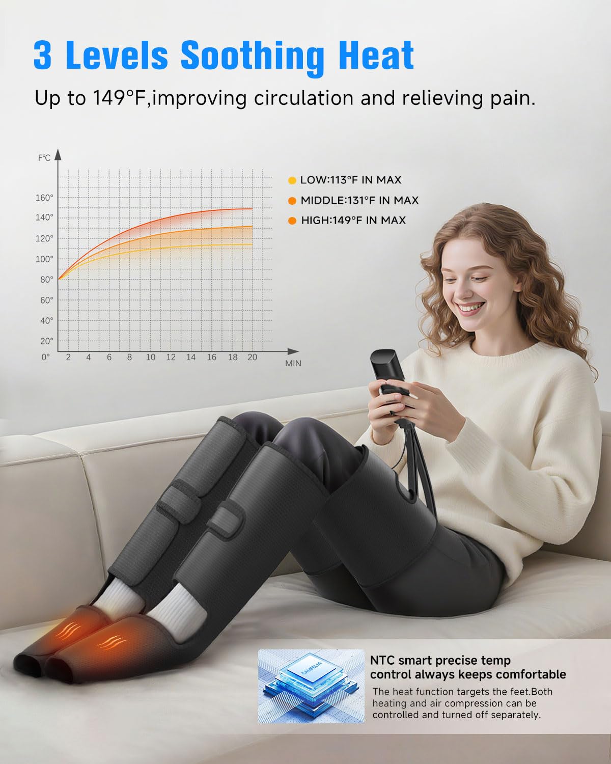 Black Leg Compression Boots F941046