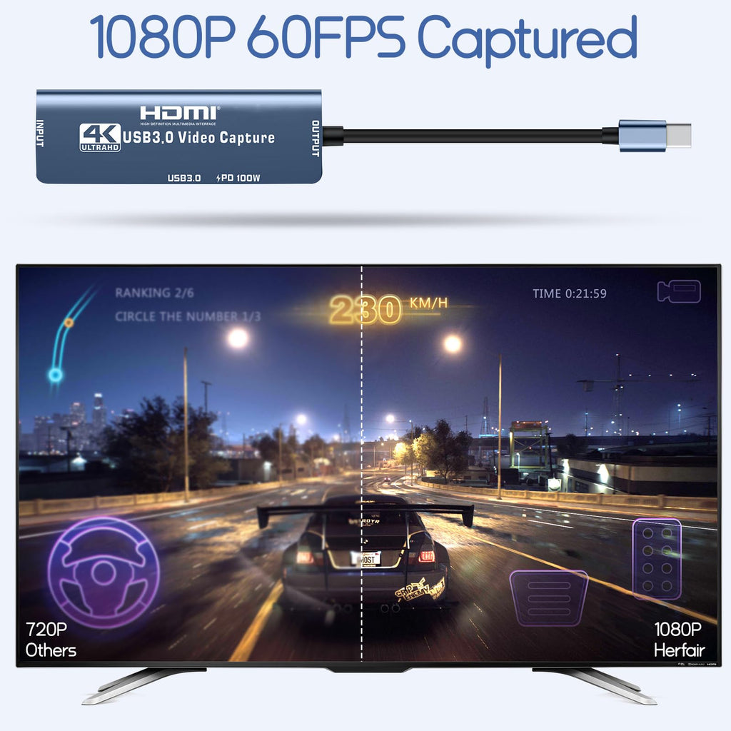 4K HDMI to USB Capture Card Y9727
