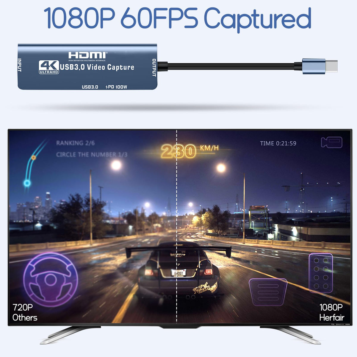 4K HDMI to USB Capture Card Y9727
