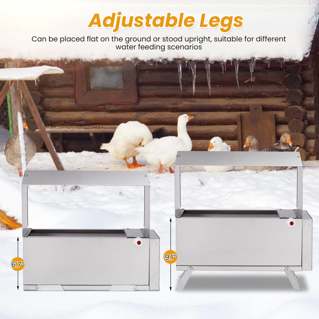 1.5 Gallon Heated Chicken Waterer R4881