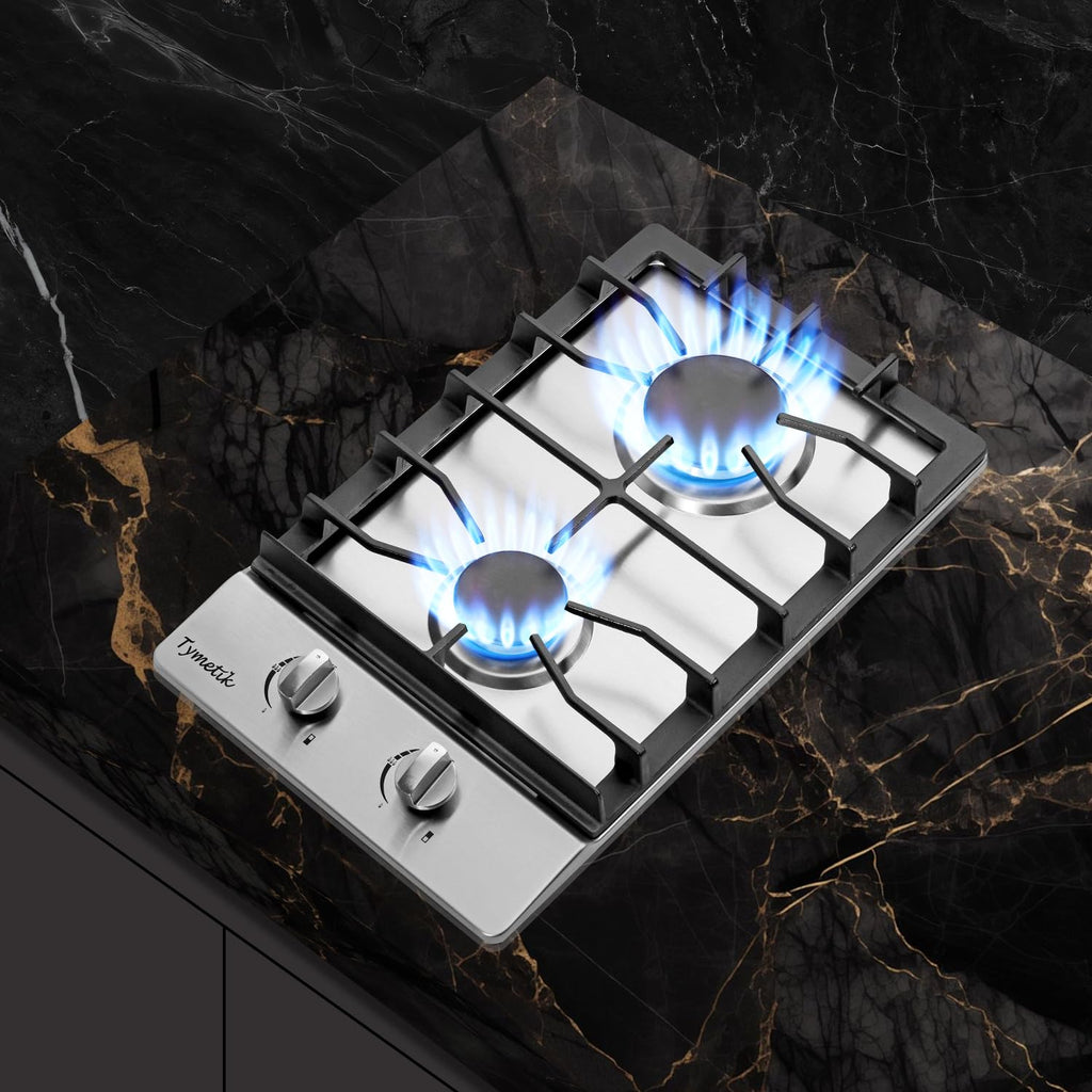 12 Inch 2 Burners Stainless Steel Gas Cooktop S924017