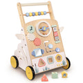Wooden Baby Walker, Speed Adjustable Push Walker Y6029