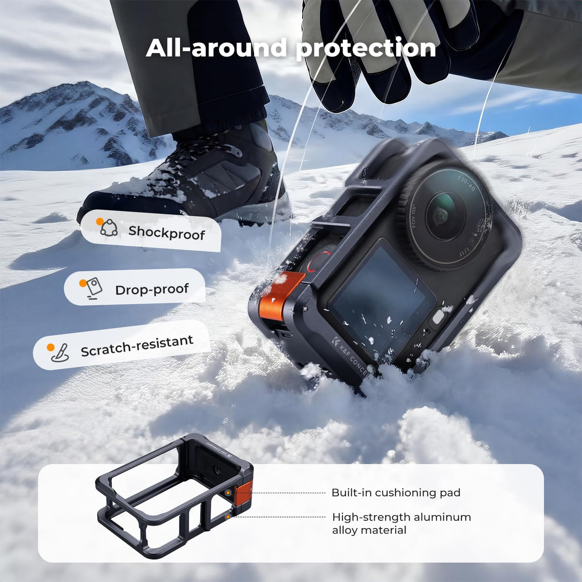 Lightweight Cage for Camera Z47778