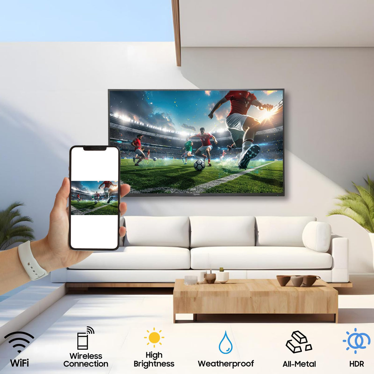 43 Inch Weatherproof IP56 Outdoor TV K333642
