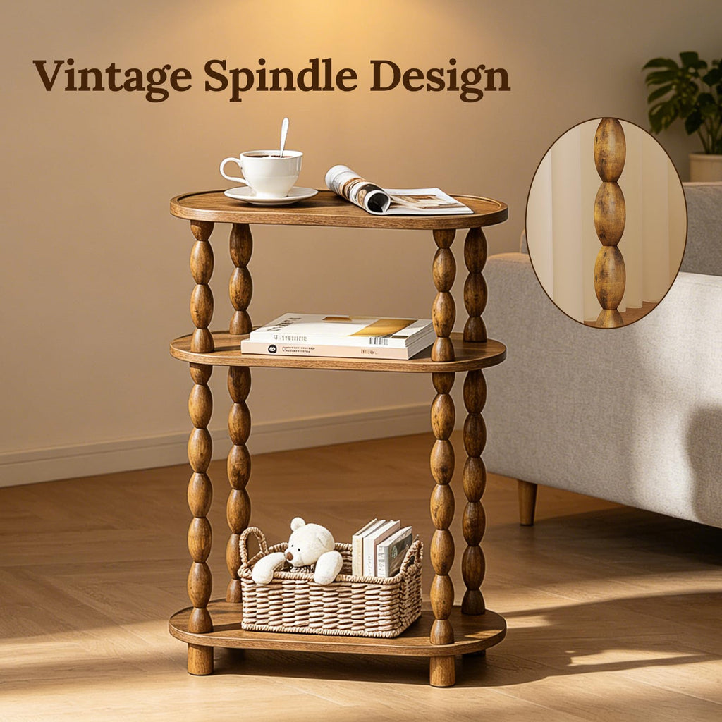 Narrow 3-Tier End Table W62919