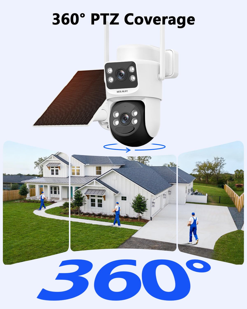 Wireless Security Camera System with 10" HD Monitor Q22552