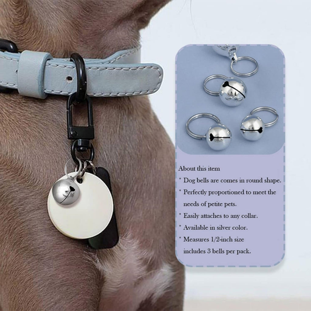 3 Pack Stainless Steel Pet Bells A316