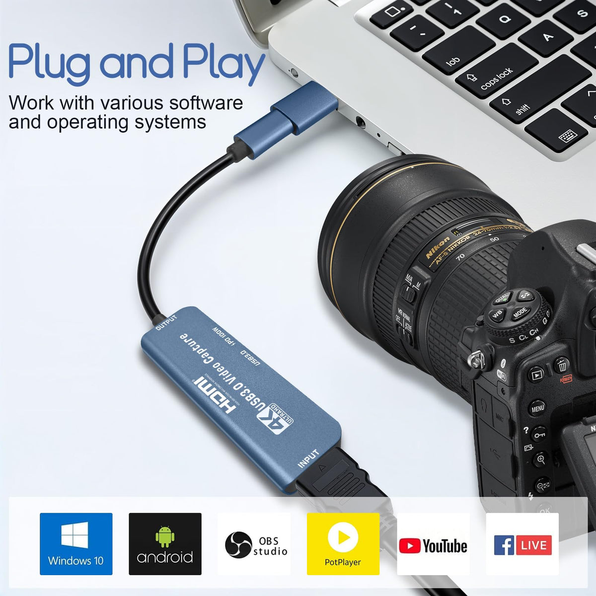 4K HDMI to USB Capture Card Y9727