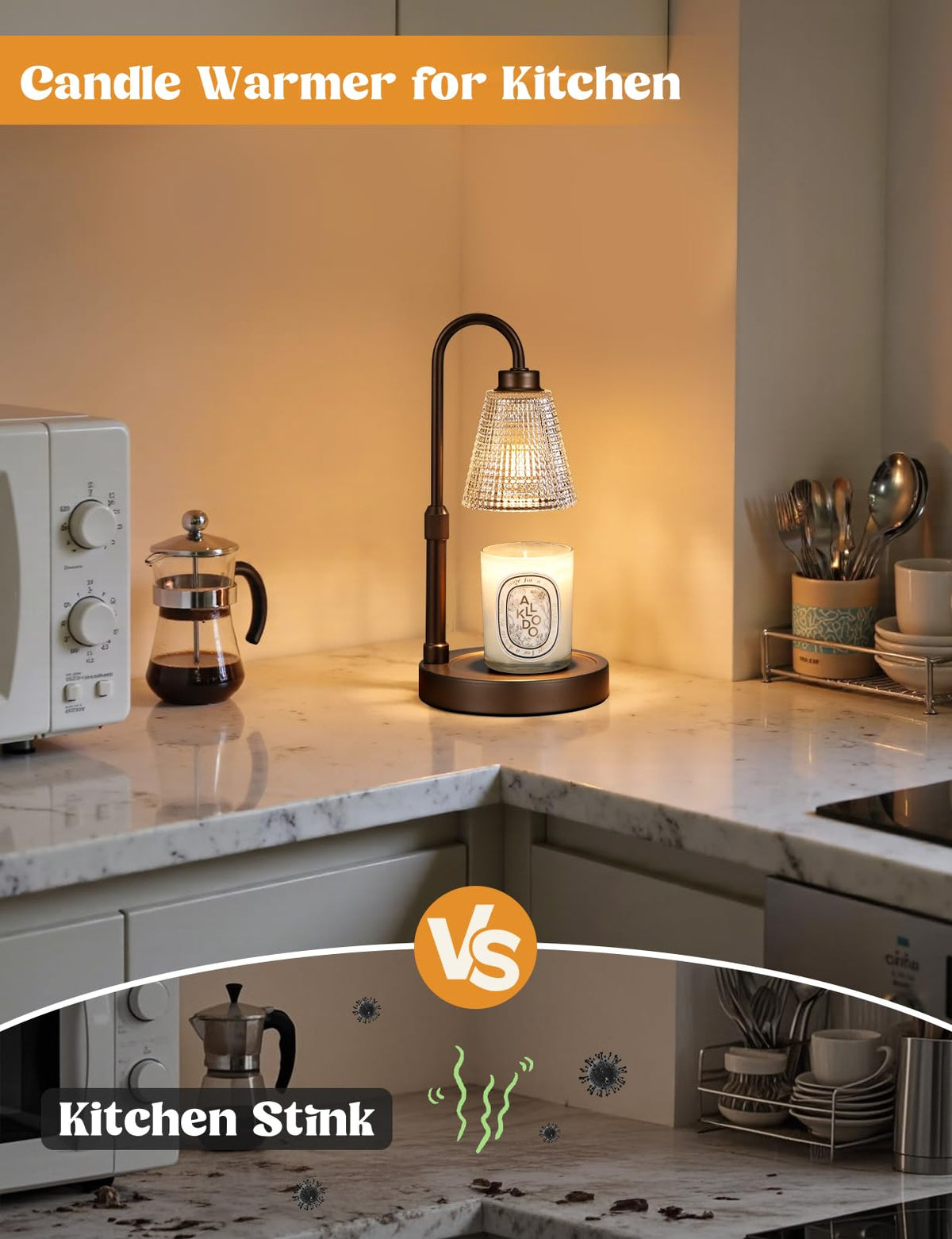 Candle Warmer Lamp with Timer X64032