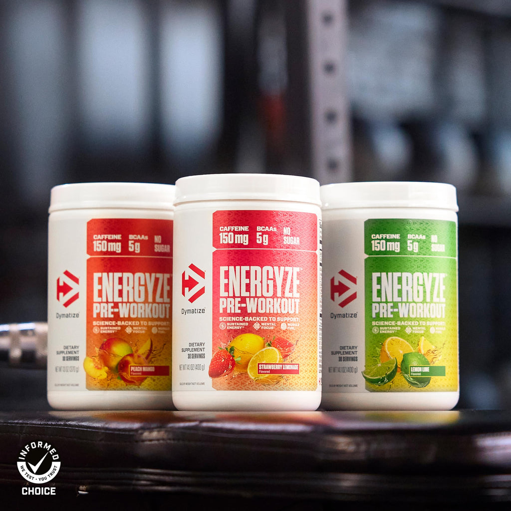 Pre Workout Powder Strawberry Lemonade 150mg Caffeine 5g BCAAs 30 Servings V63056