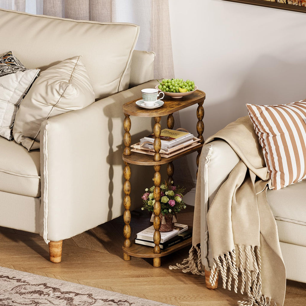 Narrow 3-Tier End Table W62919