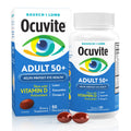 Eye Vitamin & Mineral Supplement with Omega-3, Zinc, Lutein & Zeaxanthin, 50 Softgels U565