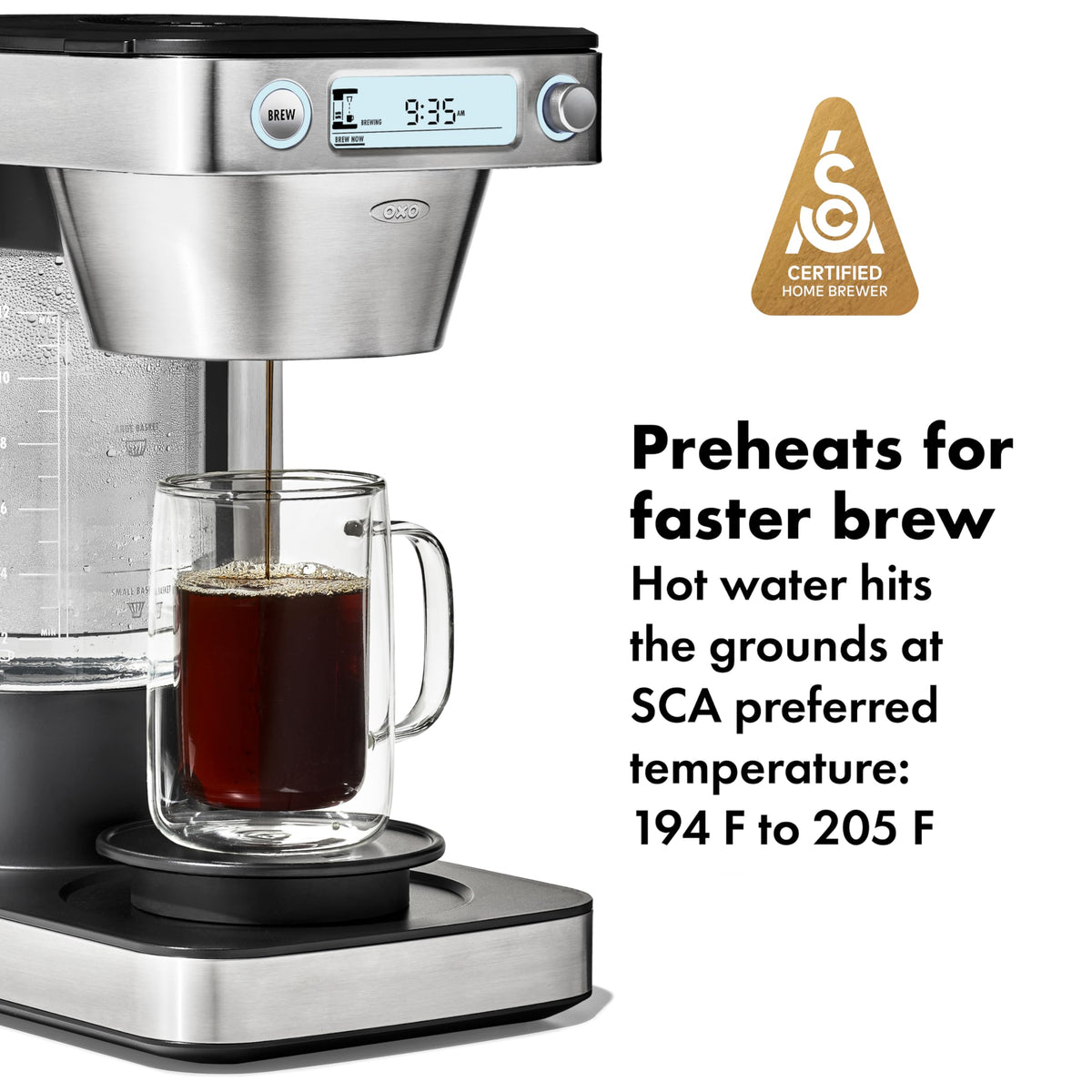 12-Cup Coffee Maker with Single-Serve Function H839