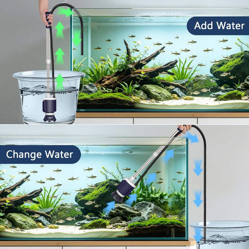 600 GPH Aquarium Gravel Cleaner Fish Tank Vacuum S71313