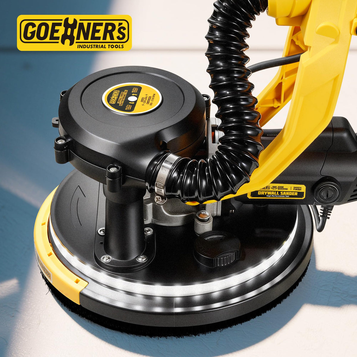 950W Electric Drywall Sander with Vacuum Dust Collector N4420