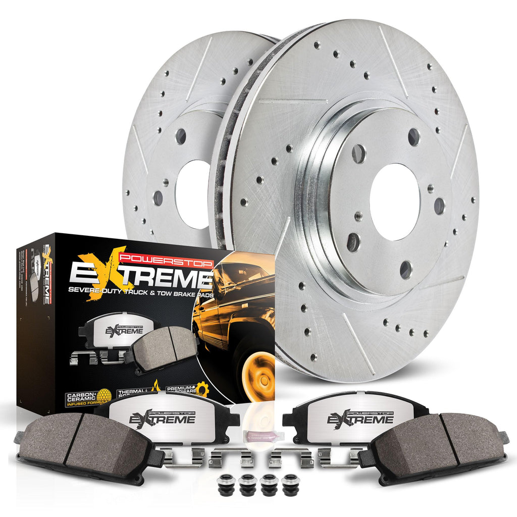 Front Brake Pad & Rotor Kit D56324