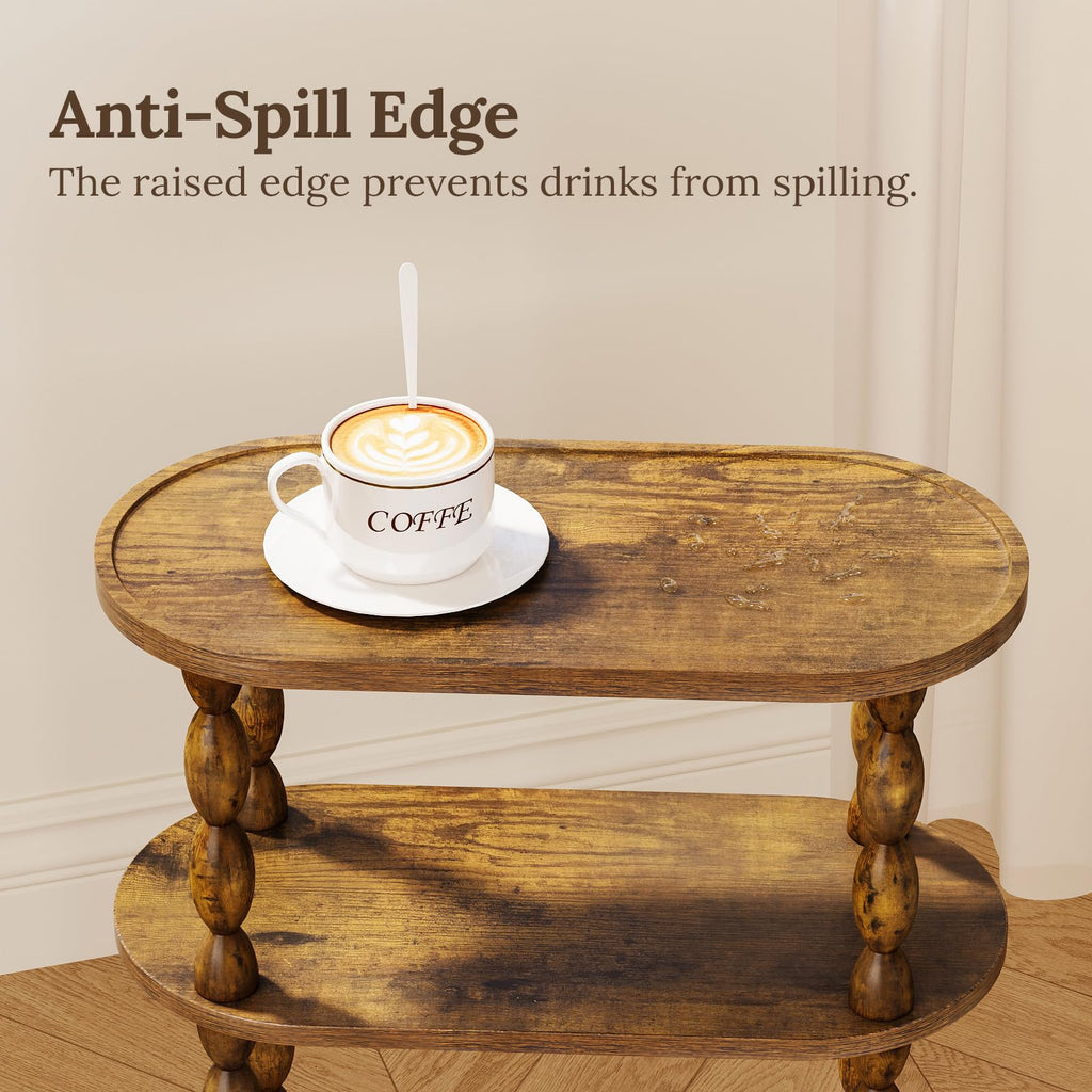 Narrow 3-Tier End Table W62919