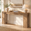 70.9-Inch Light Brown Console Table K8904