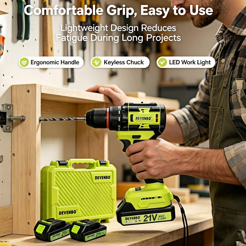 21V Brushless Cordless Drill Set X299