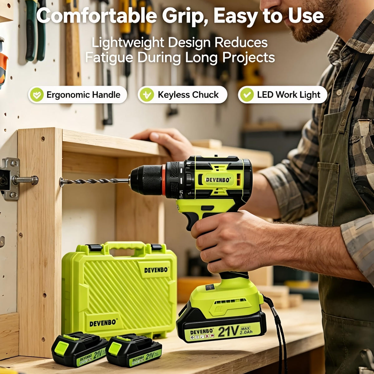 21V Brushless Cordless Drill Set X299