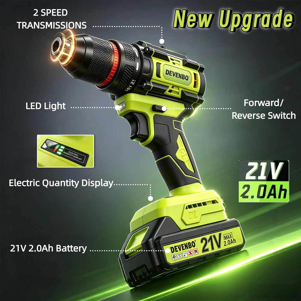 21V Brushless Cordless Drill Set X299