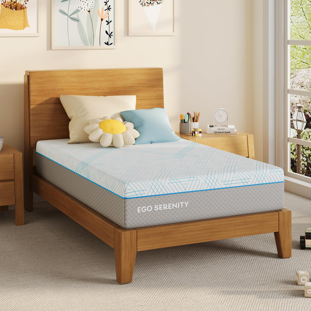 10 Inch Cooling Green Tea Gel Memory Foam Mattress U611164