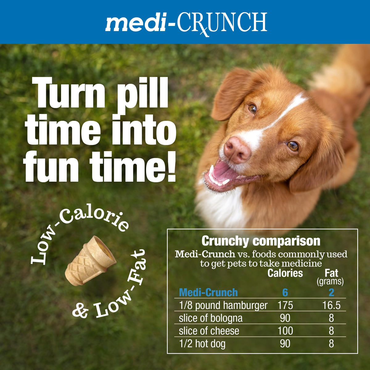 Peanut Butter Dog Pill Treats 180 Count C8586