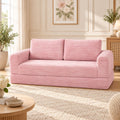 Pink Convertible Sofa Bed G71235