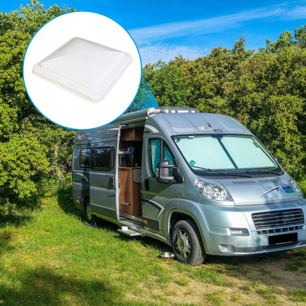 14 Inch RV Roof Vent Cover E8957