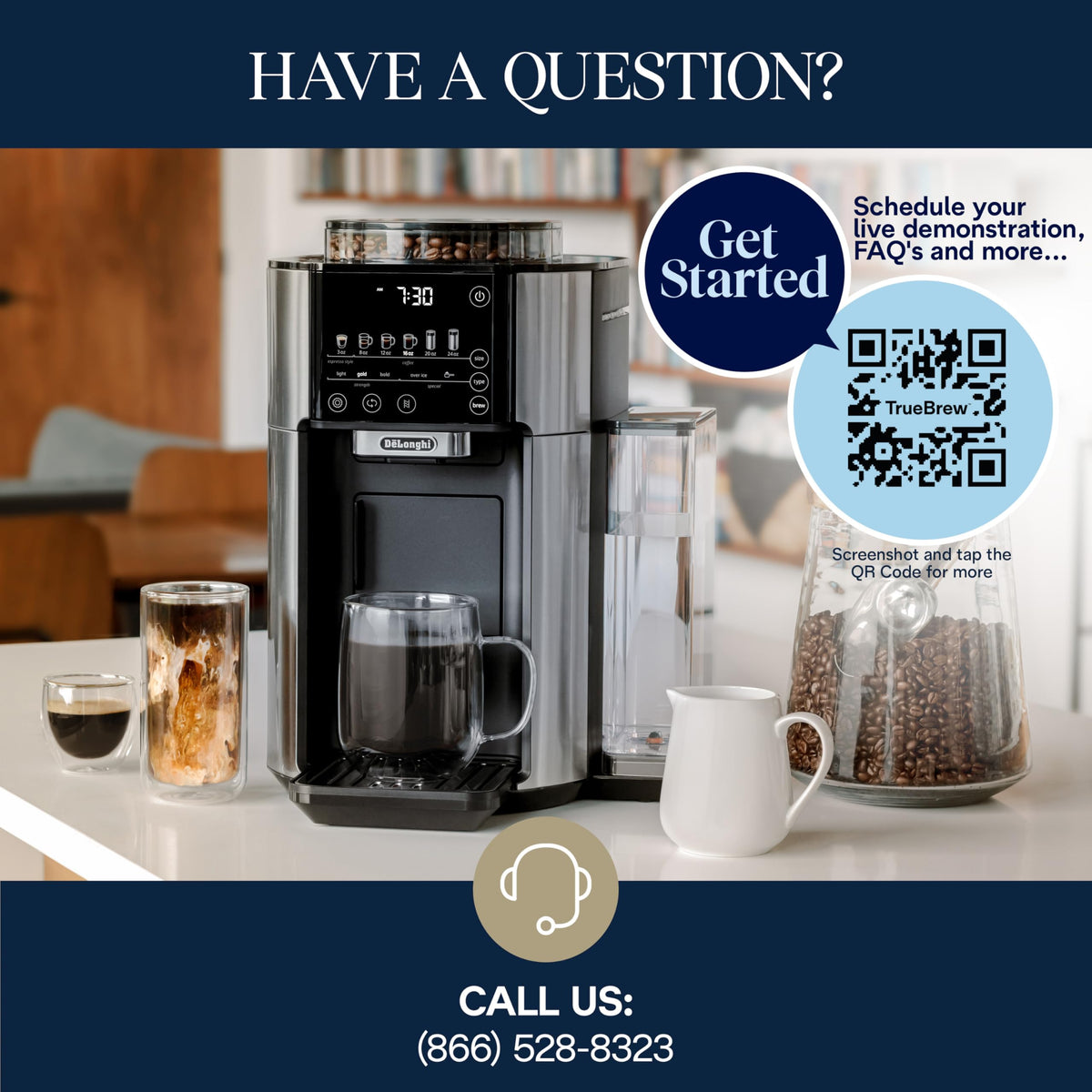 Drip Coffee Maker with Built-In Grinder N803