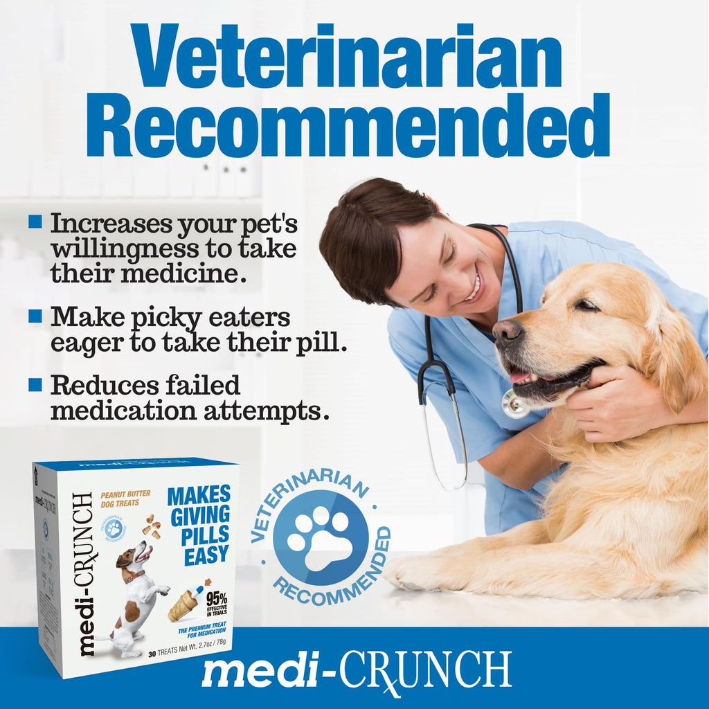Peanut Butter Dog Pill Treats 180 Count C8586