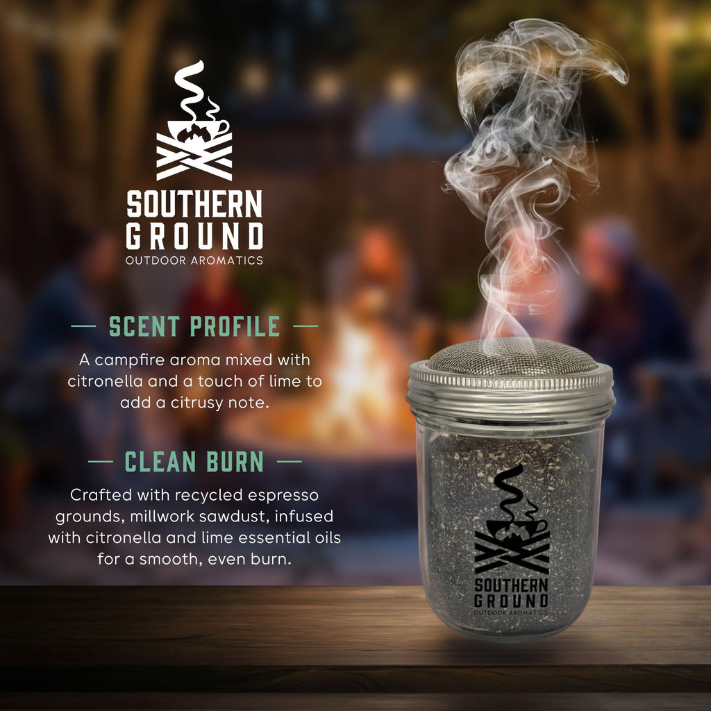 Natural Mosquito Repellent Outdoor Candle I8582