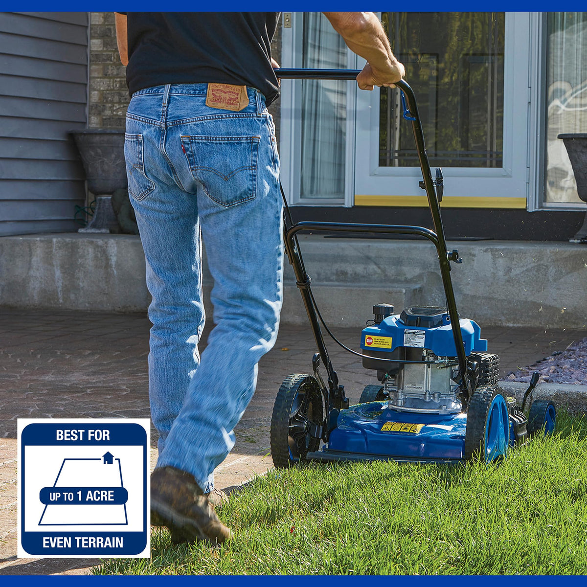 21in. 3-in-1 Gas Lawn Mower U4244