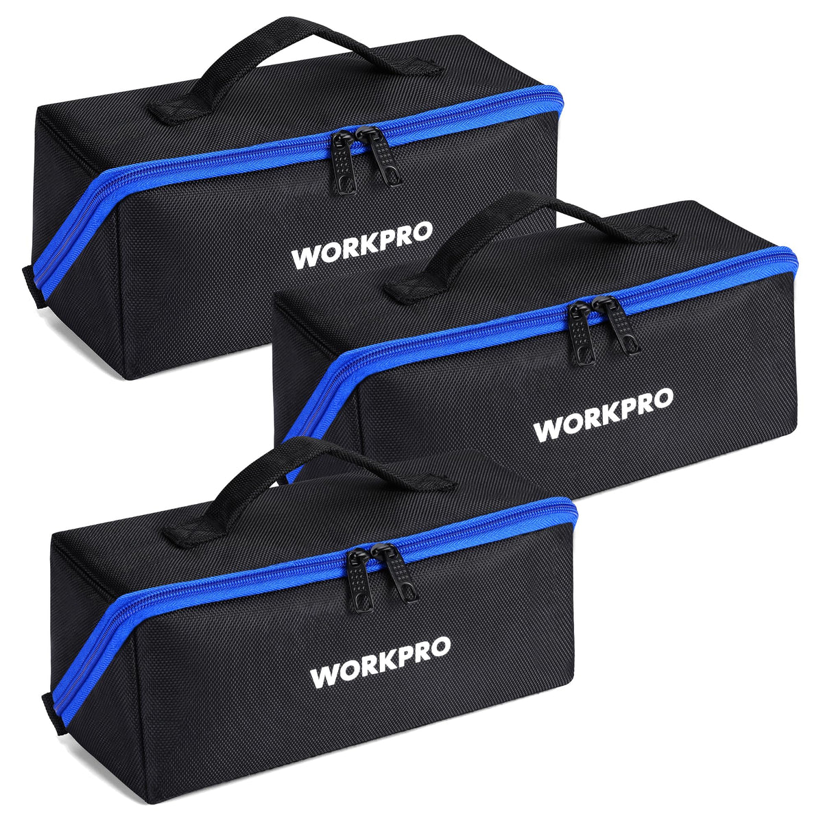10" Zipper Tool Pouch, 3 Pack A214