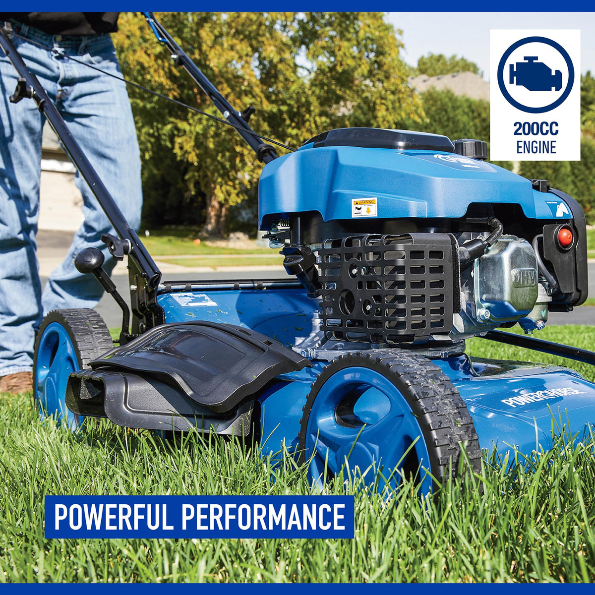 21in. 3-in-1 Gas Lawn Mower U4244